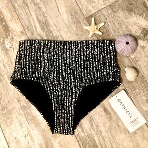 NWT Athleta high waist bikini bottom XS